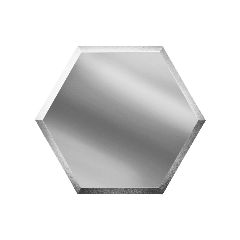 Серебряная плитка "Соты"